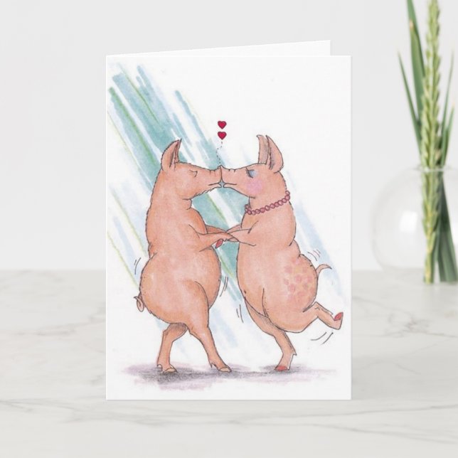 Snout to Snout Holiday Card (Front)