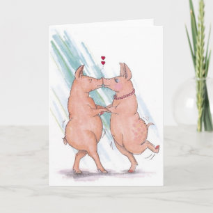 Snout to Snout Holiday Card