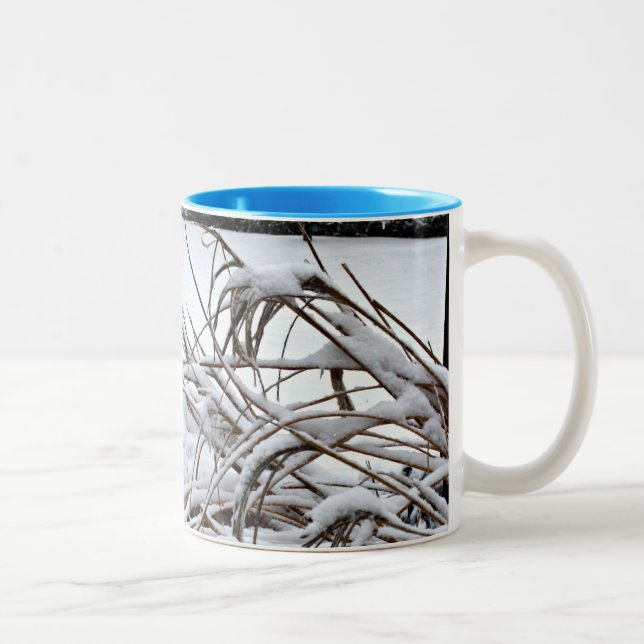 Snow 2 Two-Tone coffee mug (Right)