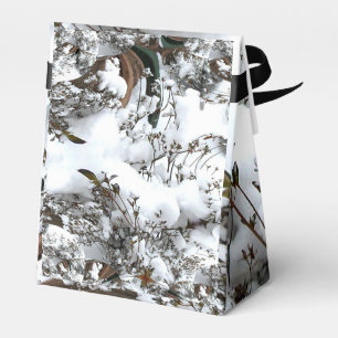 Snow Abstract Favour Box