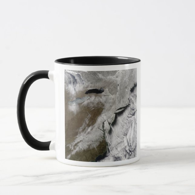 Snow across the northeastern United States Mug (Left)