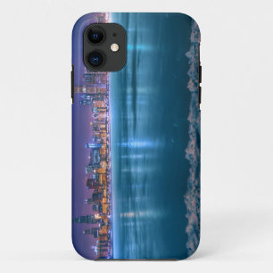 Snow and ice abound on Lake Michiga at Arctic Case-Mate iPhone Case