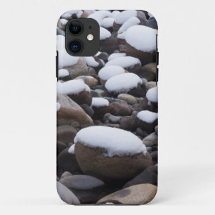 Snow And Rocks, Mt. Rainier National Park iPhone 11 Case