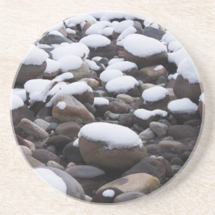 Snow And Rocks, Mt. Rainier National Park Coaster
