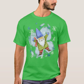 Snow Angel Gnome T-Shirt