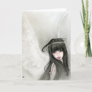 Snow Angel Greeting Card