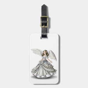 Snow Angel Luggage Tag
