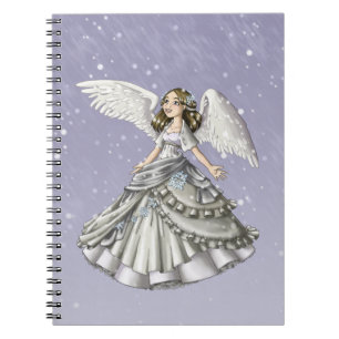Snow Angel Spiral Notebook