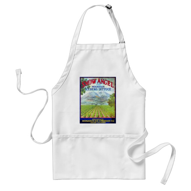 Snow Angel Standard Apron (Front)