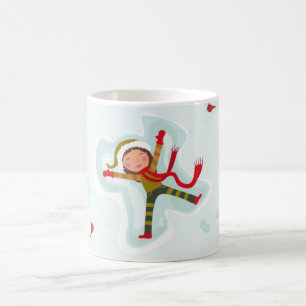 Snow Angels Wintertime Fun Mug