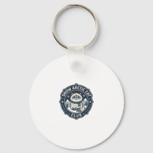 Snow Arctic Cat POD Vector Art - Snow Arctic Cat C Key Ring