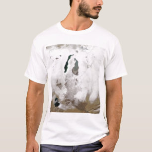 Snow around the Aral Sea T-Shirt