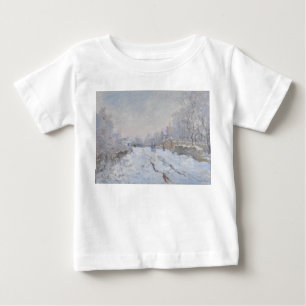 Snow at Argenteuil (by Claude Monet) Baby T-Shirt