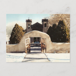 Snow at Chimayo Postcard