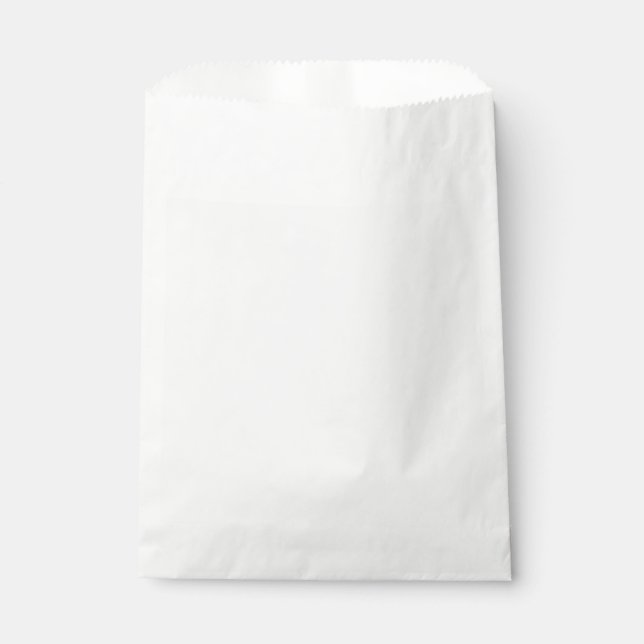 Snow Background Favour Bags (Front)