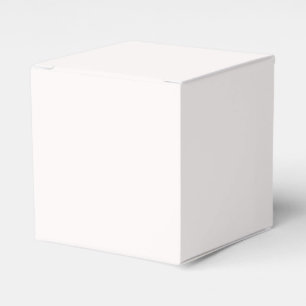 Snow Background Favour Box