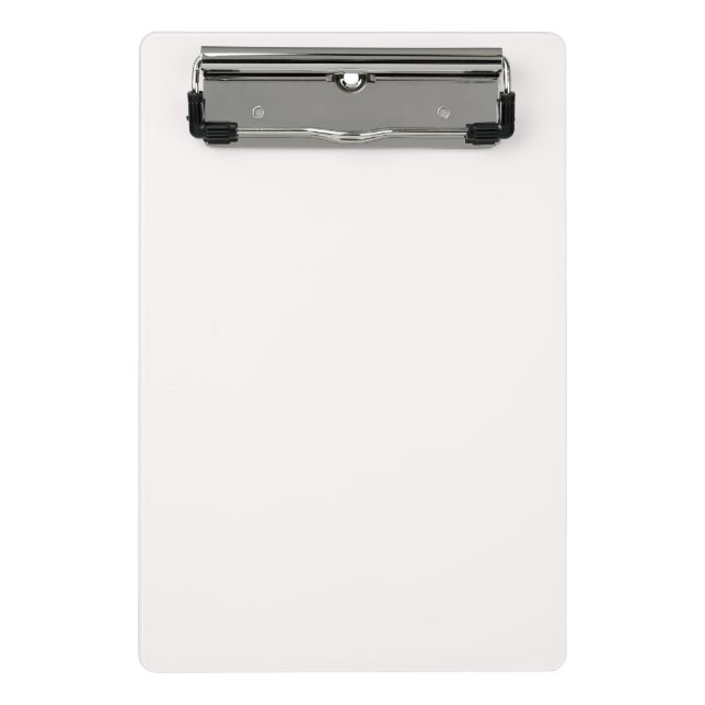 Snow Background Mini Clipboard (Front)