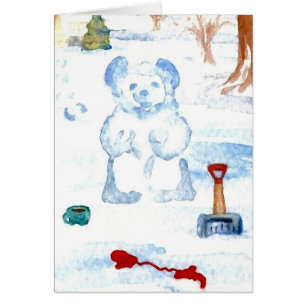 "Snow Bear" CricketDiane Coffee Art