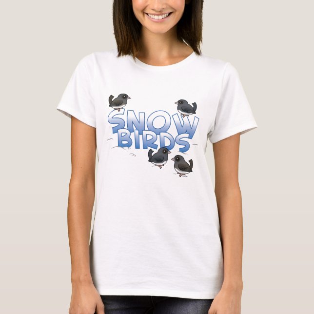 Snow Birds T-Shirt (Front)