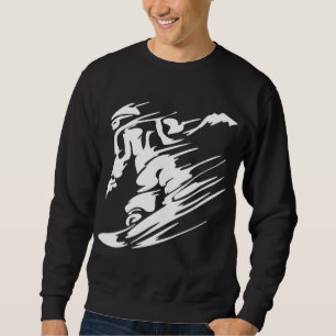Snow Boarding Extreme Sports Sweatshirt