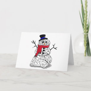 Snow Brain Card