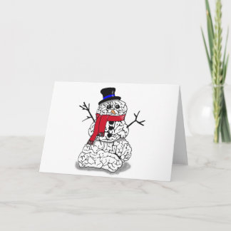Snow Brain Card
