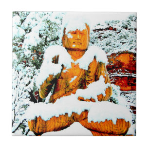 snow buddha tile