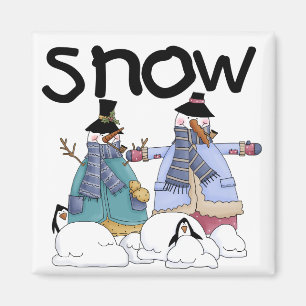 Snow Buddies Tshirts and Gifts Magnet