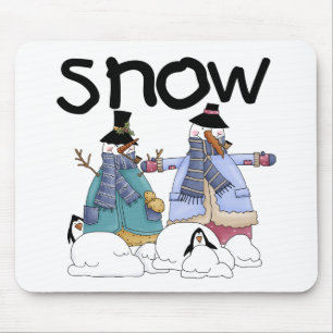 Snow Buddies Tshirts and Gifts Mouse Pad