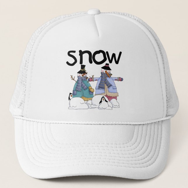 Snow Buddies Tshirts and Gifts Trucker Hat (Front)