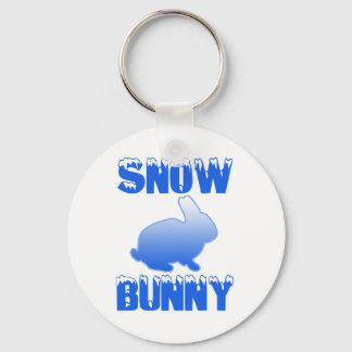 Snow Bunny Key Ring
