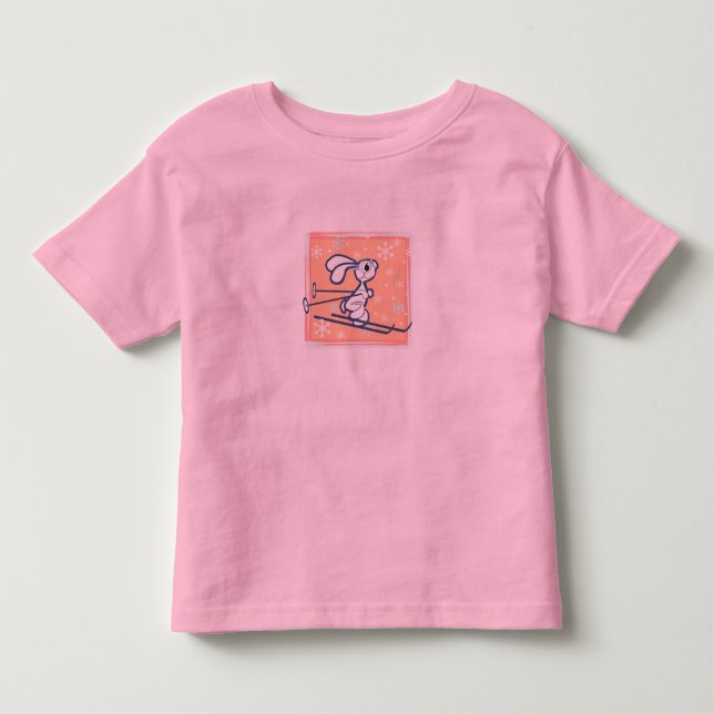 Snow bunny toddler T-Shirt (Front)