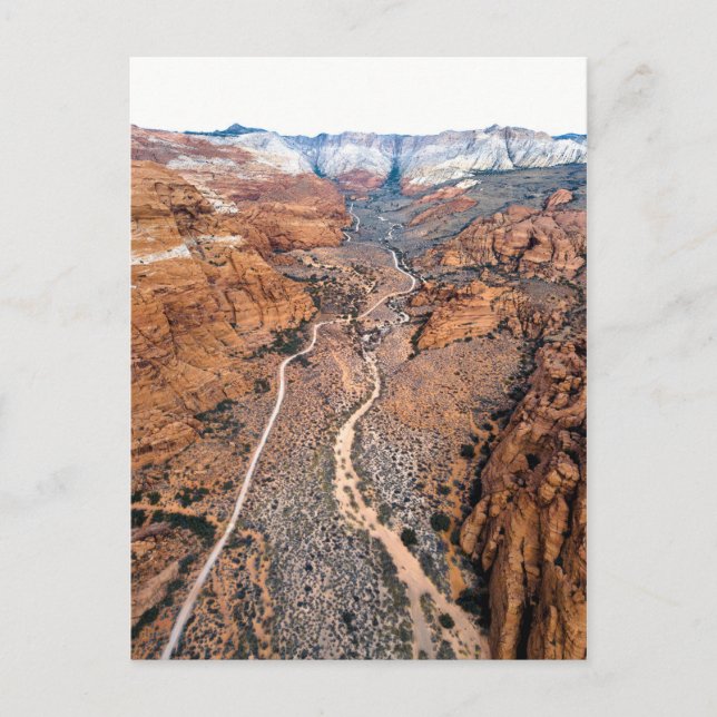 Snow Canyon Drive, Ivins, United States Postcard (Front)