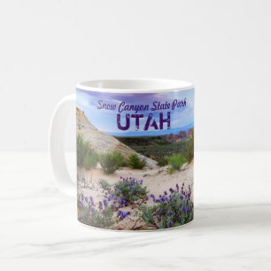 Snow Canyon Utah Wildflowers Coffee Mug