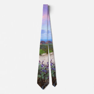 Snow Canyon Utah Wildflowers Tie