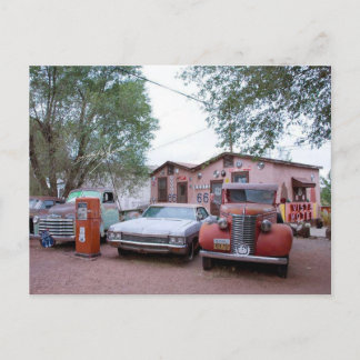 Snow Cap burger cafe, Route 66, Seligman, Arizona Postcard