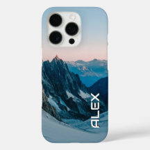 Snow-Capped Mountain Under Crisp Sky