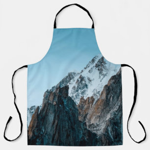 SNOW-CAPPED MOUNTAINS DURING DAYTIME APRON