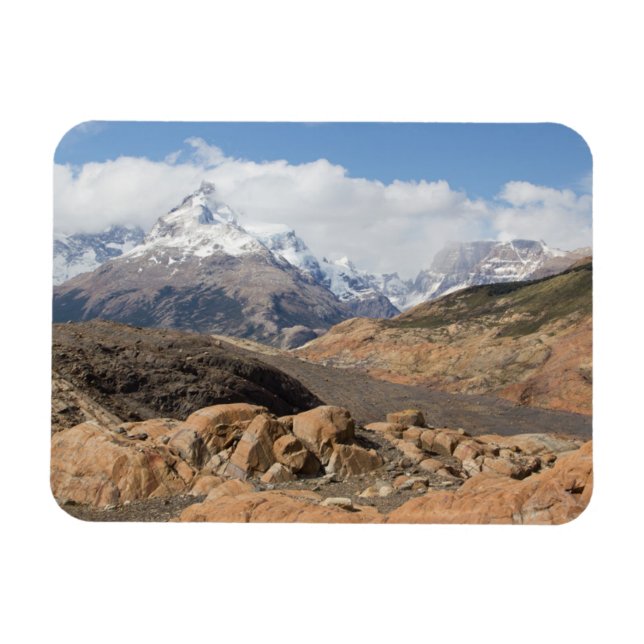 Snow-Capped Mountains Magnet (Horizontal)