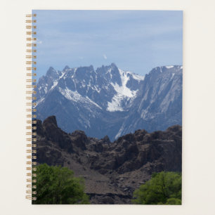Snow capped mountains of Lone Pine Planner