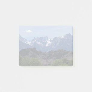 Snow capped mountains of Lone Pine  Post-it Notes