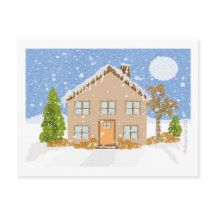Snow Christmas Home