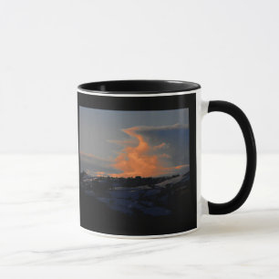 Snow Cloud over Newtown, Powys Mug