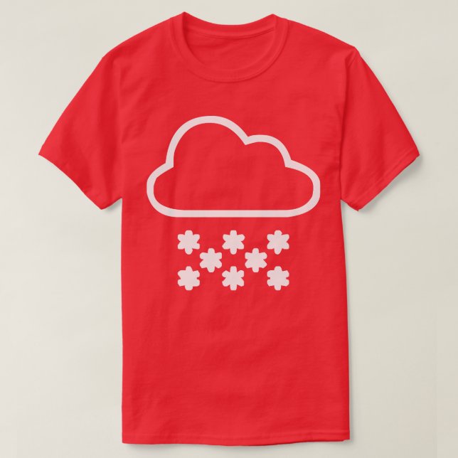 Snow Cloud  T-Shirt (Design Front)