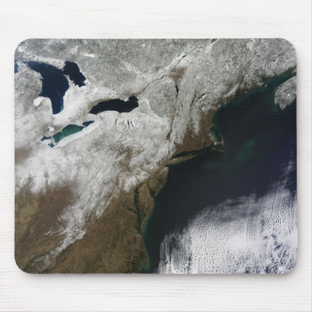 Snow cover stretching from Canada Mouse Pad (Front)