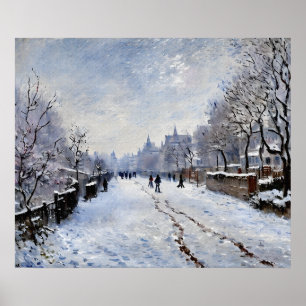 Snow-Covered Argenteuil Poster