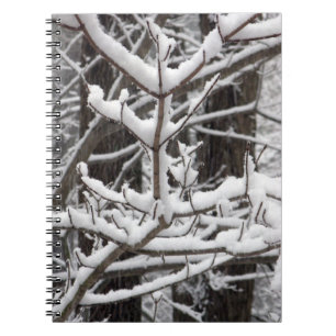 Snow-covered Branches Notebook