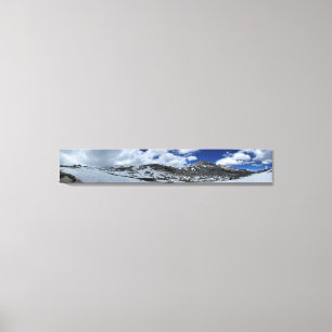 Snow Covered Donahue Pass - John Muir TraIl Canvas Print