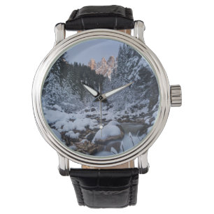 Snow-covered Geisler Mountain Range Watch