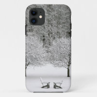 Snow covered landscape